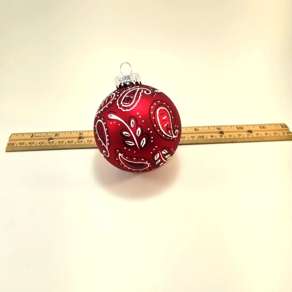 Glass Christmas Ornament 3